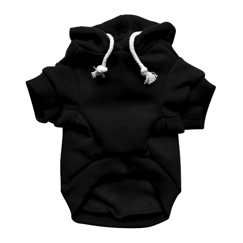 Black Dog Hoodie - richpaw.co.uk/