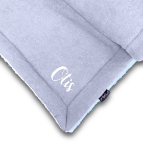 Personalised Dog Blanket - Luxury Grey Corduroy